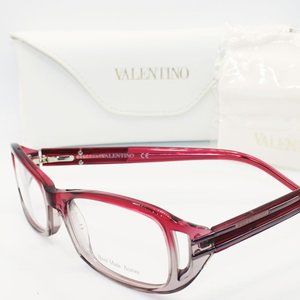 NEW VALENTINO VAL5617 10Y  RED  52-17-130 EYEGLASSES
